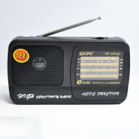 Радиоприёмник Kipo KB-409AC мощный радио FM c usb питание от батарейки R20 или от сети