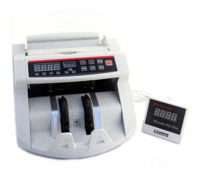 Рахувальна машинка Bill Counter UKC MG-2089, машинка для рахунку грошей з ультрафіолетовим детектором валют