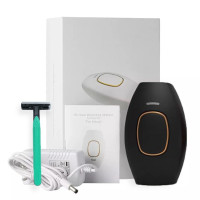 Женский портативный домашний фотоэпилятор для тела IPL Hair Removal Device для всех типов волос Black