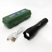 Фонарь ручной BLX51-XPE в кейсе 1x18650, Фонарь ручной мощный, Тактичный фонарь, Ручной фонарик led
