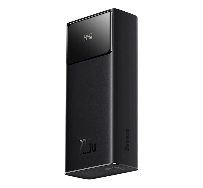Повербанк 30000mAh 22.5W Baseus Star-Lord Digital Display 2xUSB/Type-C/microUSB швидка зарядка