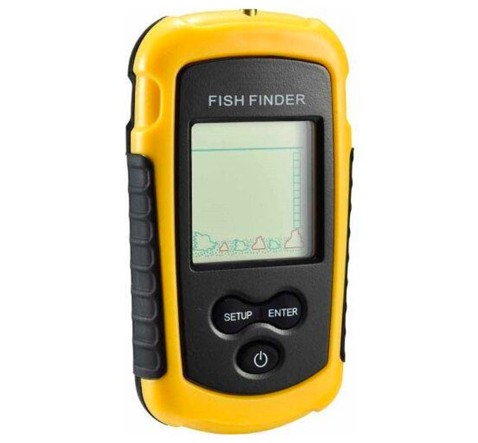 Ехолот портативний Fish Finder до 100м портативний сонар універсальний