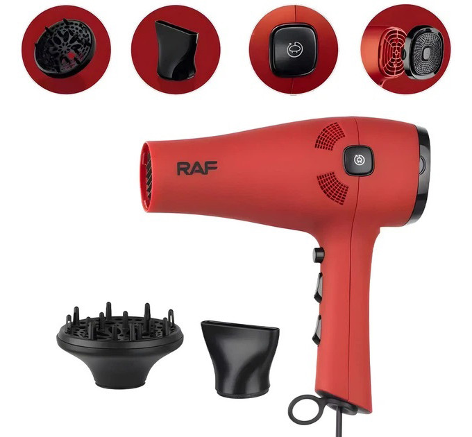 Фен для волос RAF R.402R 2400Вт