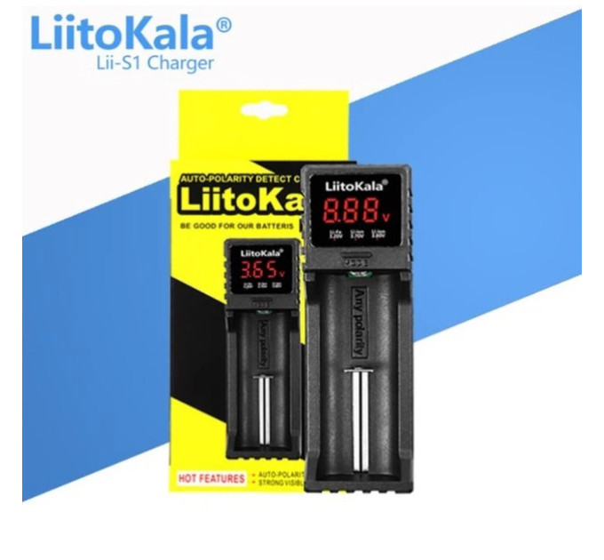 Зарядний пристрій LiitoKala Lii-S1 battery charger, Зарядка для акумулятора, батареї