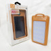 УМБ Power Bank Solar 18000 mAh мобільне зарядне з сонячною панеллю та лампою, Power Bank Charger Orange