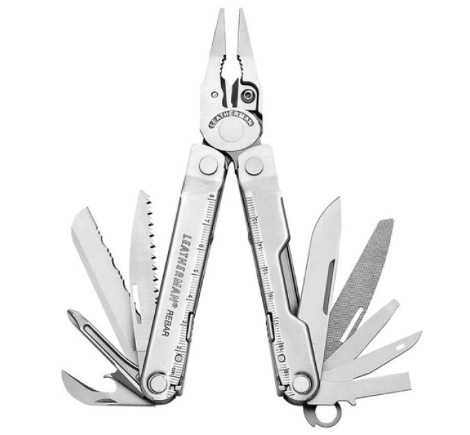 Мультиинструмент Leatherman Rebar Standard 17 функций 100 мм 70 мм