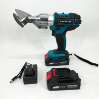 Аккумуляторные ножницы по металлу в кейсе Krafftec DJS130R, 2 акб 36V/5AP