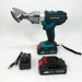Аккумуляторные ножницы по металлу в кейсе Krafftec DJS130R, 2 акб 36V/5AP