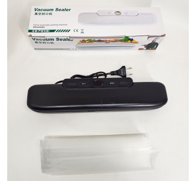 Вакуумний пакувальник автоматичний з дисплеєм Vacuum sealer NEW BLACK