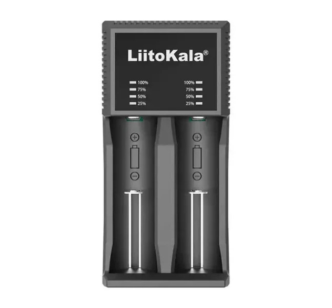 Універсальний зарядний пристрій LiitoKala Lii-PL2 EU на 2 канали