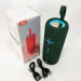 Портативная Bluetooth колонка TG619C FM-радио USB/TF с ремешком, колонка с аккумулятором. Цвет: зеленый