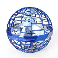 Летающий шар спиннер светящийся FlyNova Pro Gyrosphere игрушка мяч бумеранг, игрушка летающий шар