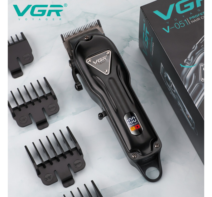 Акумуляторна машинка для стрижки VGR V-051