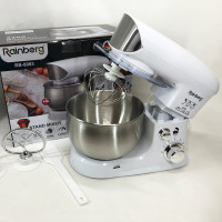 Електричний планетарний міксер тістоміс Rainberg RB-8083 3200Вт з насадками White