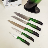 Набір ножів Edenberg EB-11022, 6 предметів Green