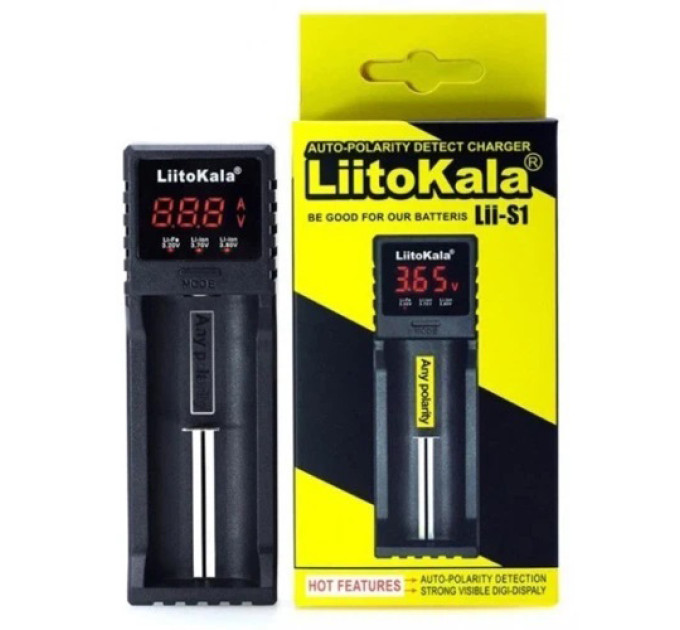 Зарядний пристрій LiitoKala Lii-S1 battery charger, Зарядка для акумулятора, батареї