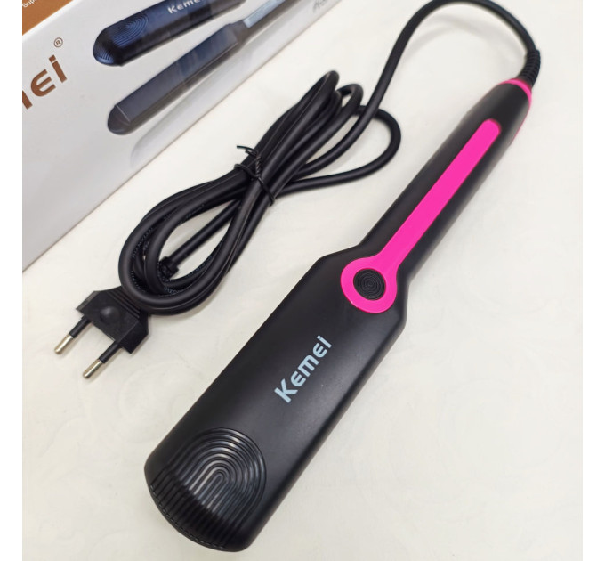 Щипці KEMEI для волосся гофре KM-2116 45Вт Pink