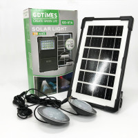 Сонячна станція портативна GDLITE GD-07А із сонячною панеллю та функцією Power Bank