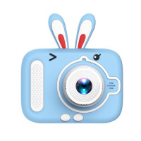 Детский цифровой фотоаппарат X900 Rabbit. Цвет: голубой