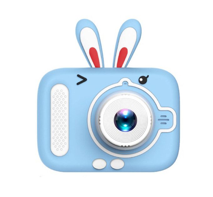 Дитячий цифровий фотоапарат X900 Rabbit Колір: блакитний