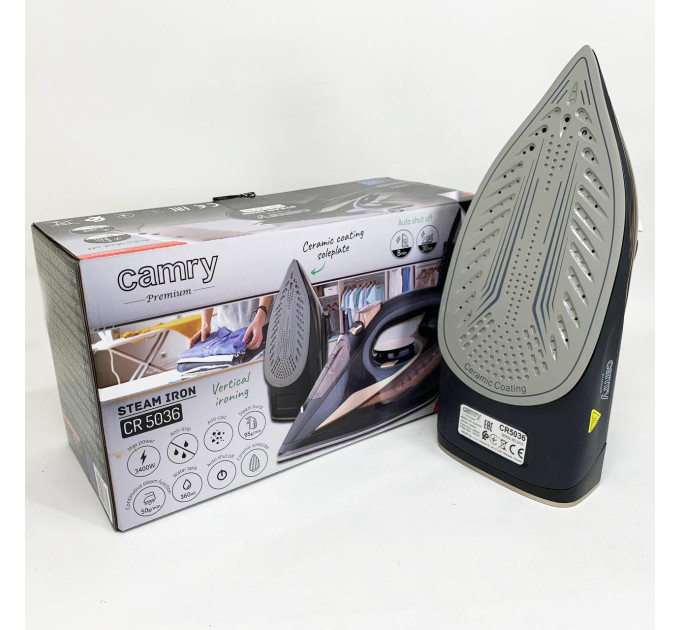 Паровой утюг Camry CR 5036 3400Вт