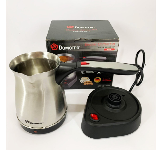 Електрична міні кавоварка електротурка Domotec MS-127 0.5л
