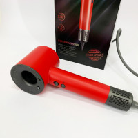 Фен професійний VGR V-445 RED, 3 рівні обдування, 4 рівні температури, 1600Вт