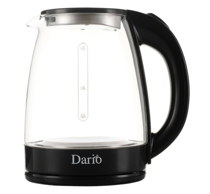 Електрочайник Dario DR1802 Black 1.8л