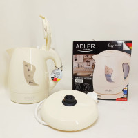 Електрочайник Adler AD 08 1.0л Beige