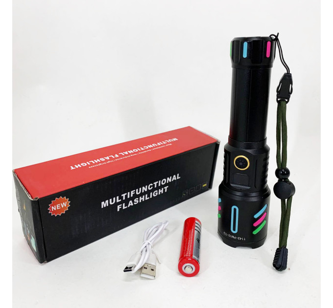 Фонарь 1143 WHITE LASER LED PM10-TG
