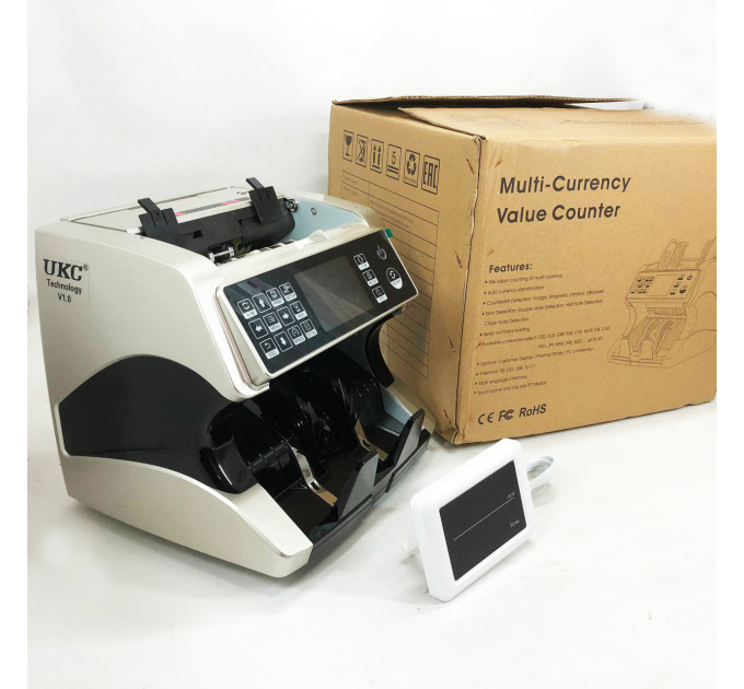 Счетчик банкнот Bill Counter AL-920 с определением номинала и детекторами UV/MG/IR