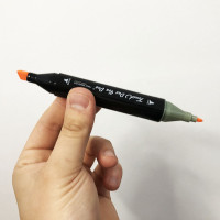 Набор скетч маркеров для рисования Touch 120 шт двусторонние профессиональные фломастеры для художников