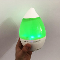 Колонка увлажнитель с диодной подсветкой JT-315, Увлажнитель воздуха для младенца. Цвет: зеленый