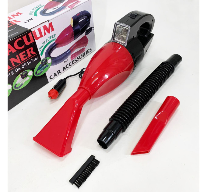 Пылесос для авто Car vacuum cleaner, портативный автомобильный пылесос, маленький пылесос для машины