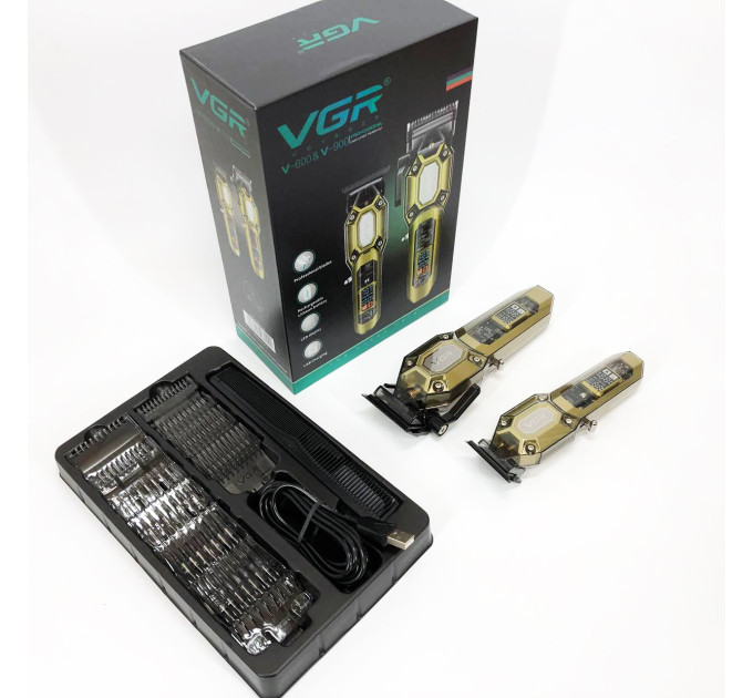 Комплект 2 в 1 VGR V-600 V-900. Цвет: золотой