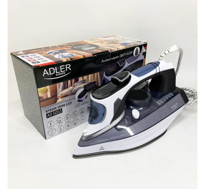 Парова праска Adler AD 5053 3000Вт