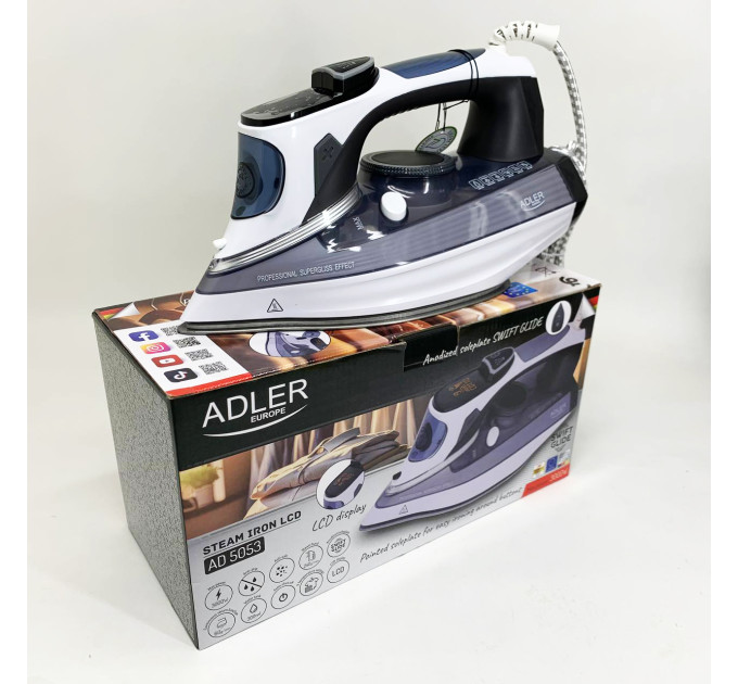 Парова праска Adler AD 5053 3000Вт