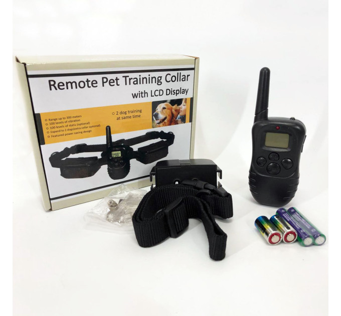 Нашийник для собак Remote Pet Dog Training з LCD Дисплеєм