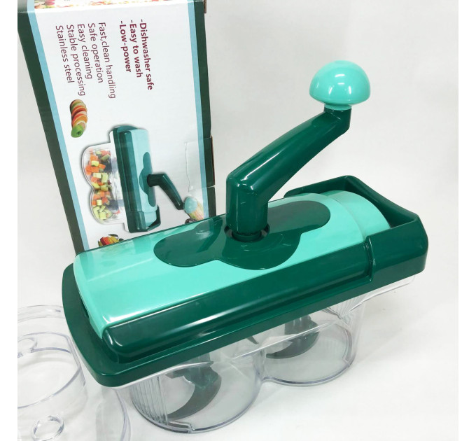 Овочерізка Nicer Dicer Twist багатофункціональна мультирізка, подрібнювач для продуктів