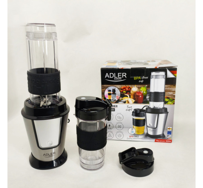 Блендер стационарный з охолоджуючим елементом Adler AD-4081 500 Вт