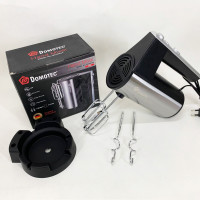 Міксер ручний DOMOTEC R6629A 240Вт 5 швидкостей із двома насадками