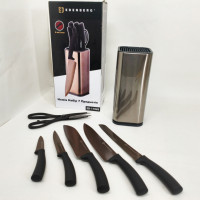 Набор кухонных ножей Edenberg EB-11026, 7 предметов Gray