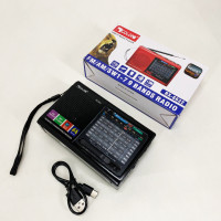 Портативная колонка радио MP3 USB Golon RX-6622 Black