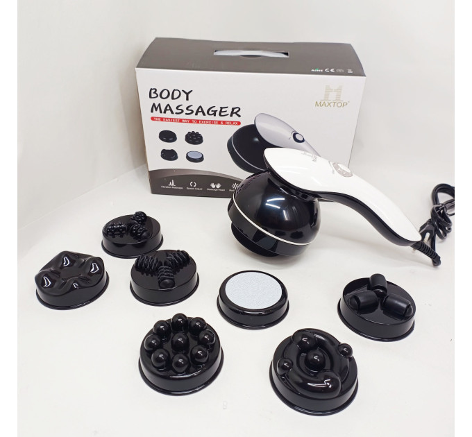 Вібраційний масажер для тіла Maxtop Magic Massager 8 в 1