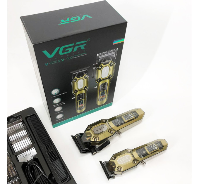 Комплект 2 в 1 VGR V-600 V-900. Цвет: золотой