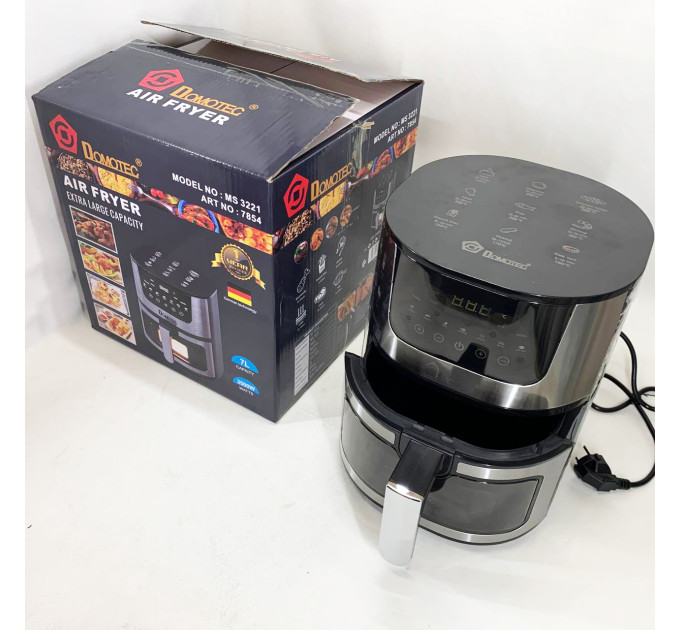 Аэрофритюрница для жарки без масла Domotec MS-3221 3500 Вт 7 л