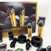 Набор VGR 2 в 1 V-001 V-977 GOLD, аккумуляторная машинка для стрижки и триммер. Цвет: золотой