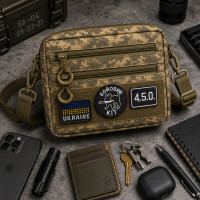 Мужская тактическая сумка EDC Cordura 600D, сумка из кордуры для патчей пиксель