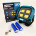Кемпинговый фонарь с 4 COB и 5 SMD светодиодами с функцией Power bank