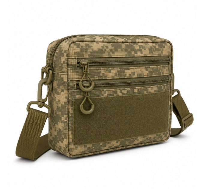 Мужская тактическая сумка EDC Cordura 600D, сумка из кордуры для патчей пиксель